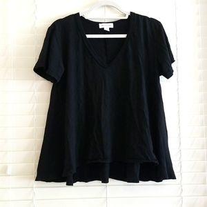 Wide hem t-shirt